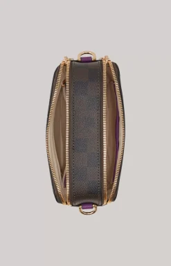 JOOP! Piazza Diletta Susan Shoulder Bag in Brown and Black brown/black