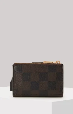 Discount JOOP! Piazza Edition C-Four Card Case in brown/black/orange