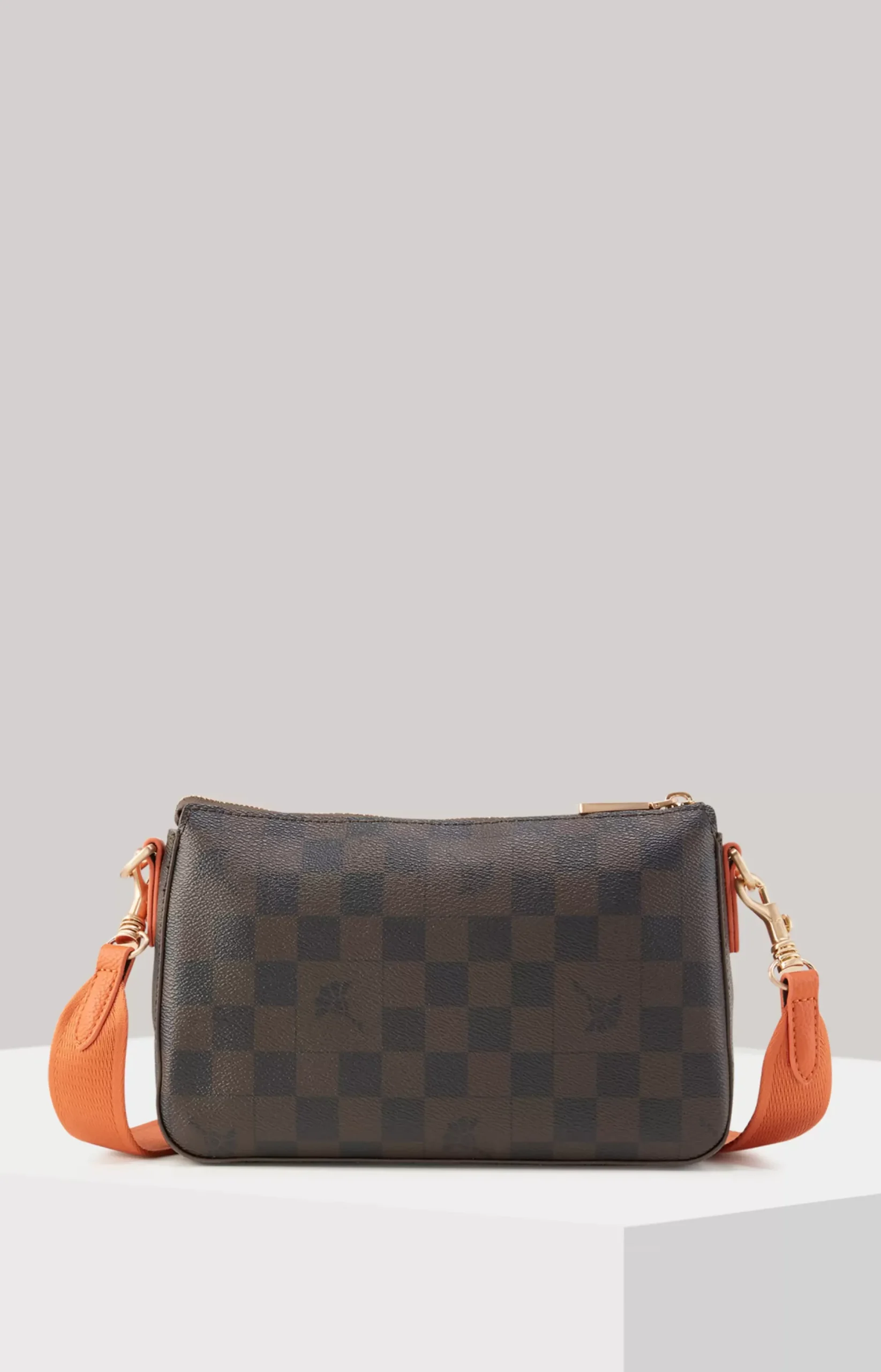 New JOOP! Piazza Edition Jasmina Shoulder Bag in brown/black/orange
