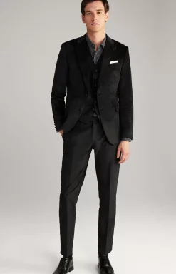 Outlet JOOP! Pit Cotton Shirt in Dark Grey, patterned patterned dark grey