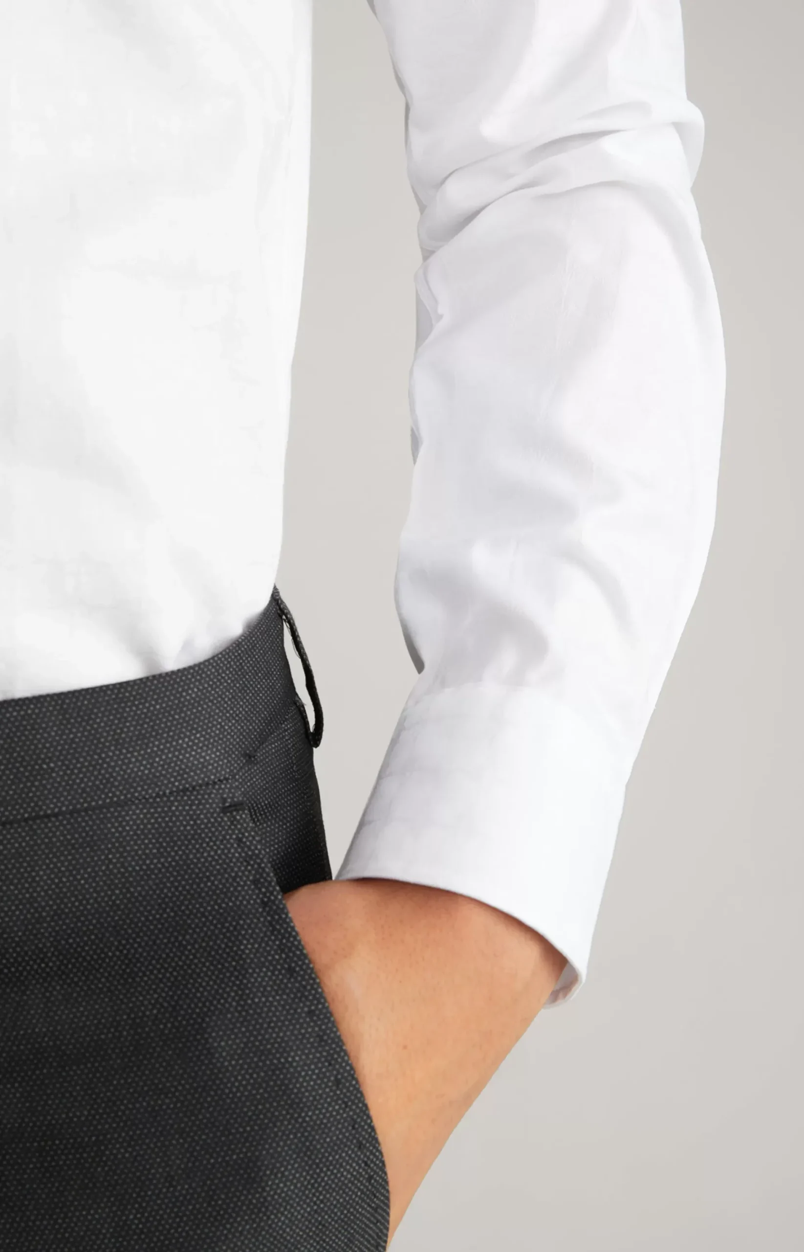 Clearance JOOP! Pit Shirt in a Pattern white