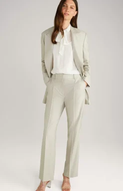 Hot JOOP! Pleat-front Trousers in Light Beige Marl light beige flecked