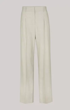 Hot JOOP! Pleat-front Trousers in Light Beige Marl light beige flecked