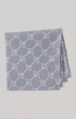 Best JOOP! Pocket square in blue and grey blue/grey