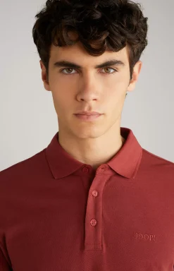 Discount JOOP! Primus Cotton Polo Shirt in brick red