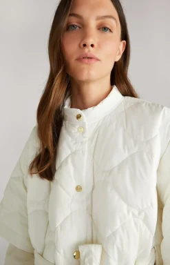 Clearance JOOP! Quilted Cape Jacket in off-white