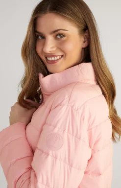 New JOOP! Quilted Jacket in Pink pink-red-orange