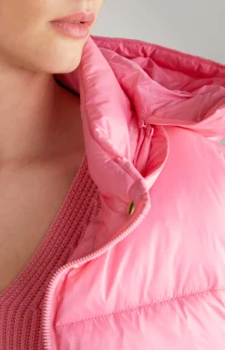 Best JOOP! Quilted Nylon Waistcoat in pink