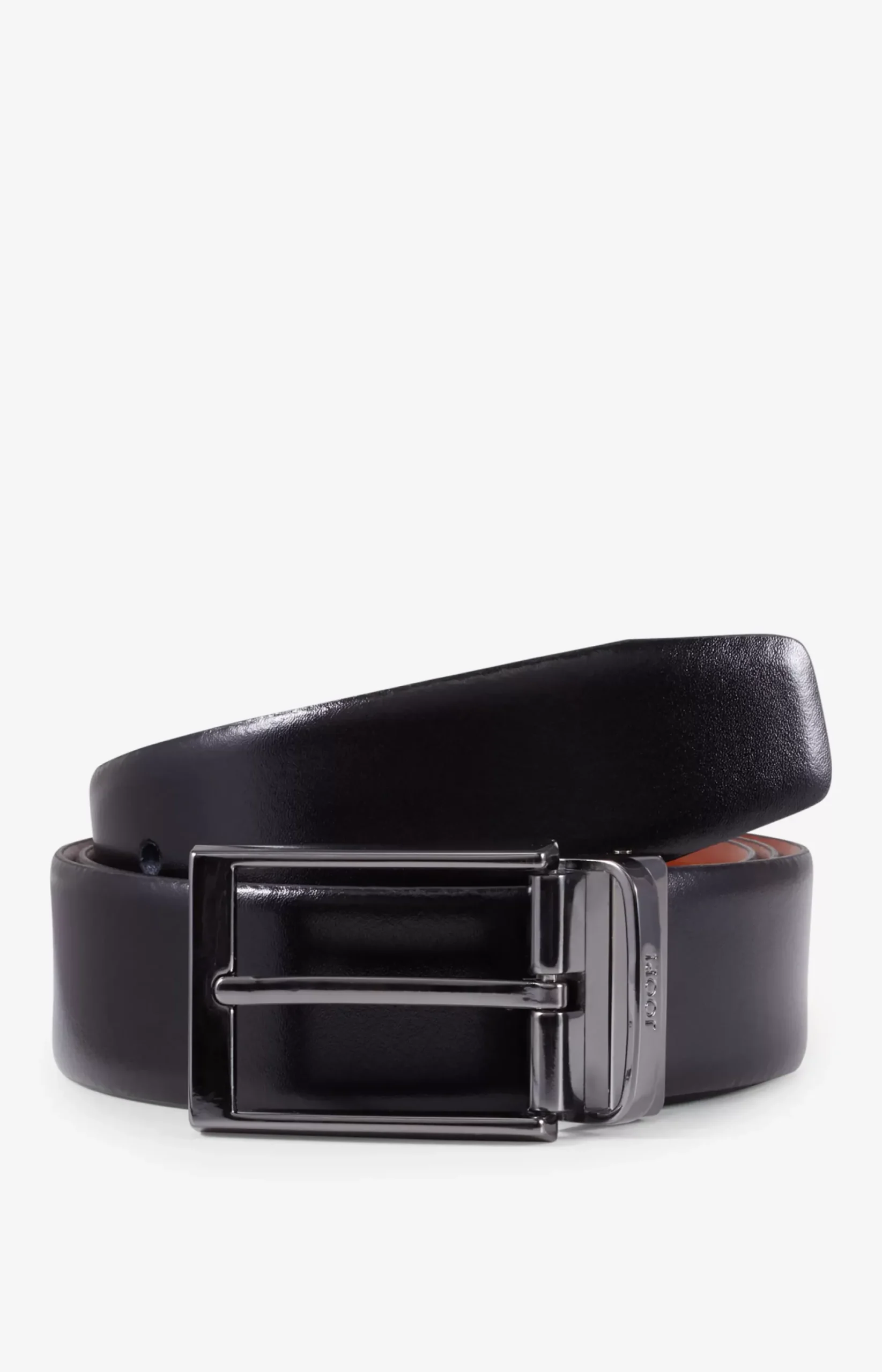 JOOP! Reversible Belt in Cognac/Black
