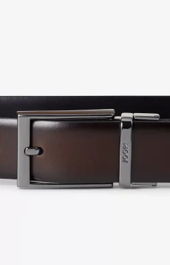 JOOP! Reversible Belt in dark brown/black
