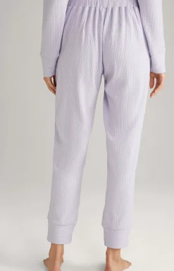 JOOP! Ribbed Loungewear Joggers in lavender