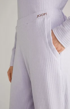 JOOP! Ribbed Loungewear Joggers in lavender