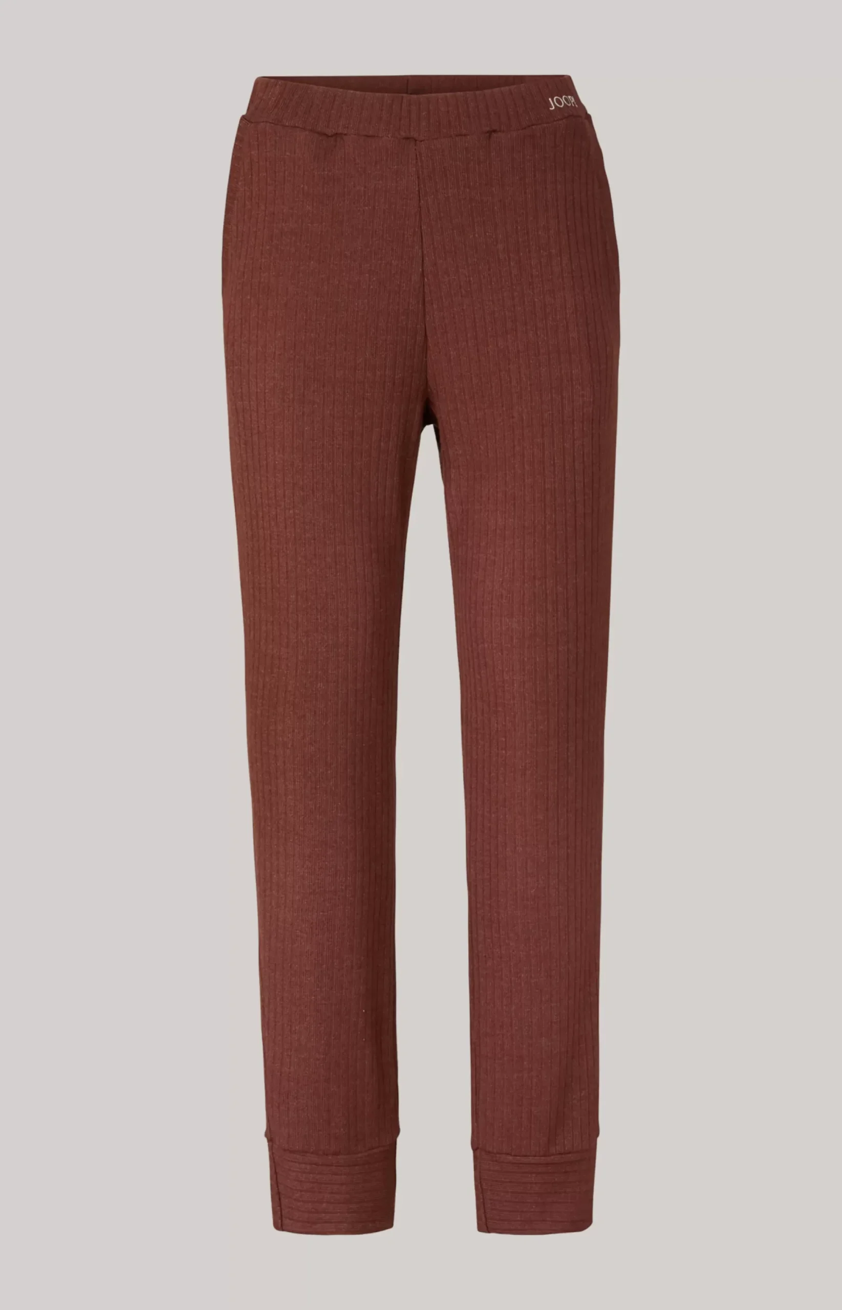 Discount JOOP! Ribbed Loungewear Joggers in coffee