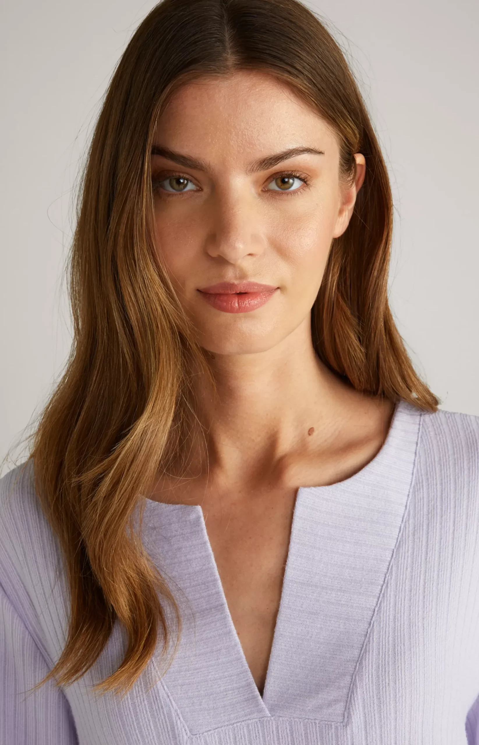 Best JOOP! Ribbed Loungewear Shirt in lavender
