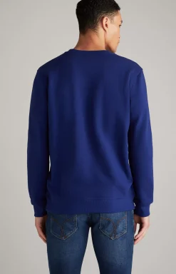 Outlet JOOP! Salazar Cotton Sweatshirt in royal blue