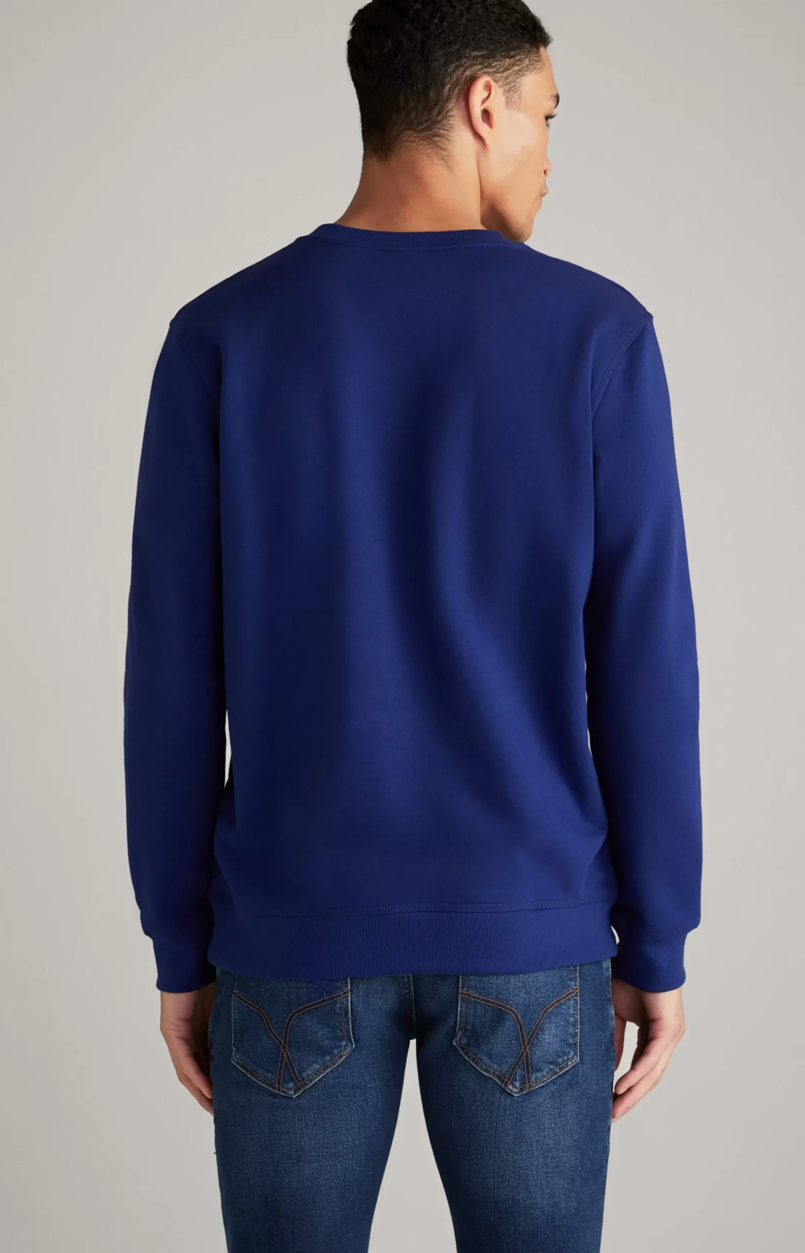 Outlet JOOP! Salazar Cotton Sweatshirt in royal blue