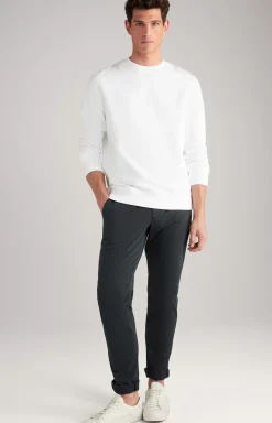 Discount JOOP! Salazar Cotton Sweatshirt in white