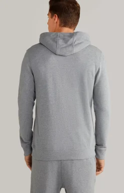 Hot JOOP! Salvatore Hoodie Sweatshirt Jacket in grey melange