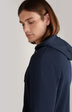 Hot JOOP! Salvatore Hoodie Sweatshirt Jacket in dark blue