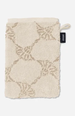 New JOOP! Sand/Ecru Cornflower Terrycloth Series in cream
