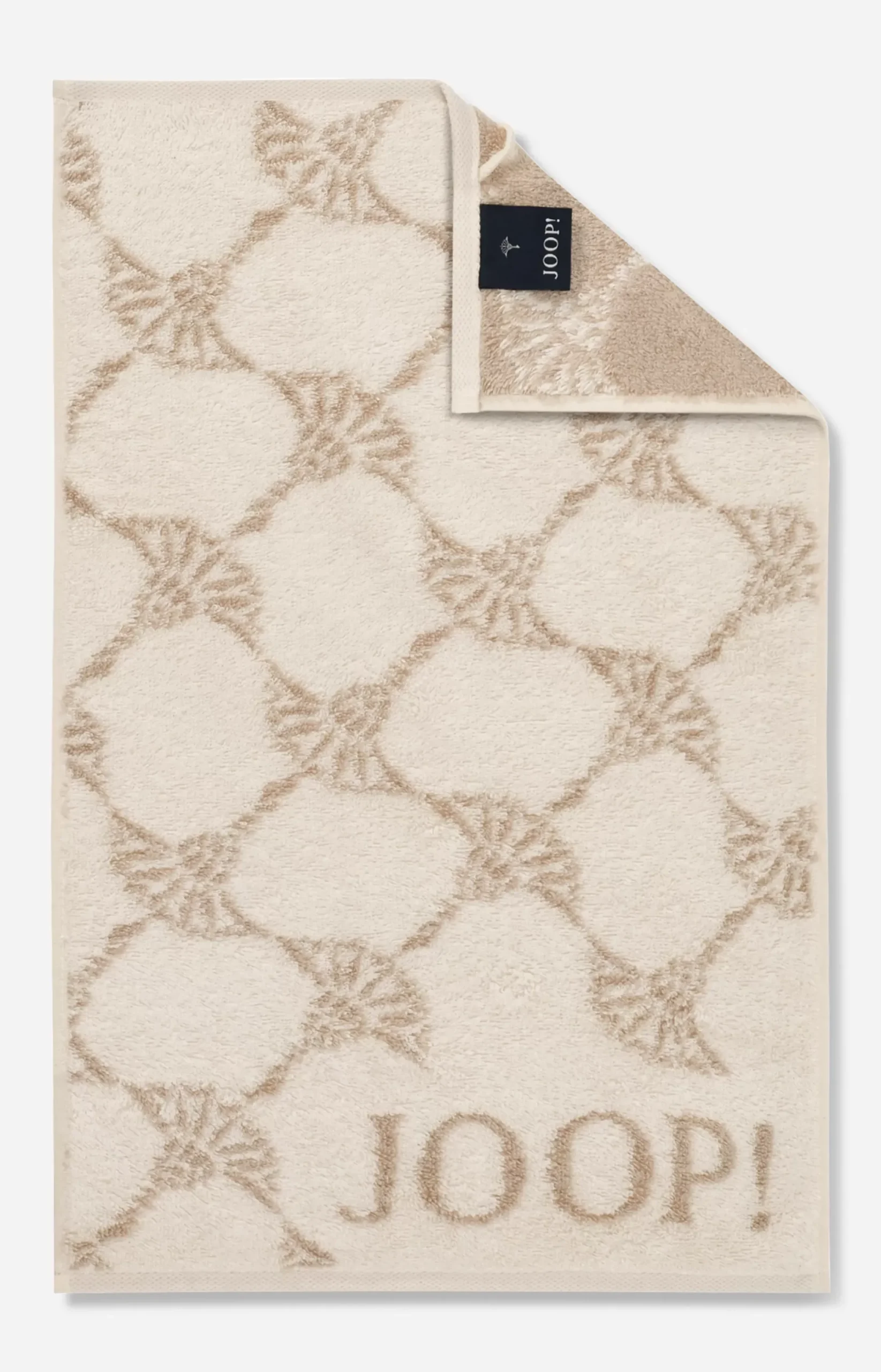 Outlet JOOP! Sand/Ecru Cornflower Terrycloth Series in cream