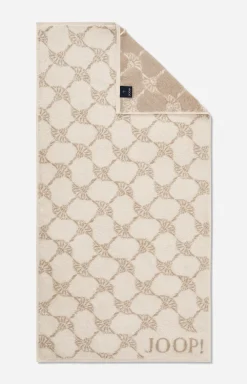 Outlet JOOP! Sand/Ecru Cornflower Terrycloth Series in cream