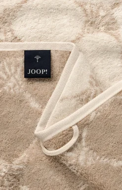 New JOOP! Sand/Ecru Cornflower Terrycloth Series in cream