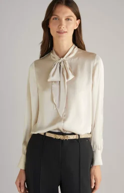 New JOOP! Satin Blouse in cream