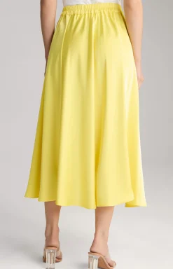 Hot JOOP! Satin Skirt in yellow