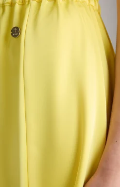 Hot JOOP! Satin Skirt in yellow