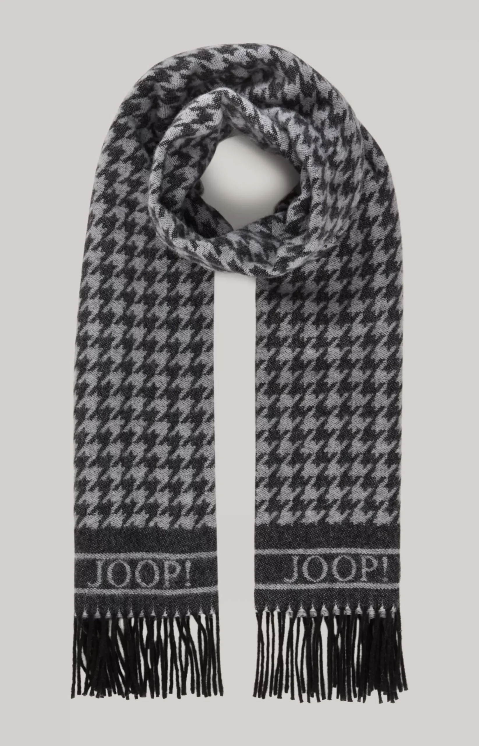 Sale JOOP! Scarf in a Pattern black/grey
