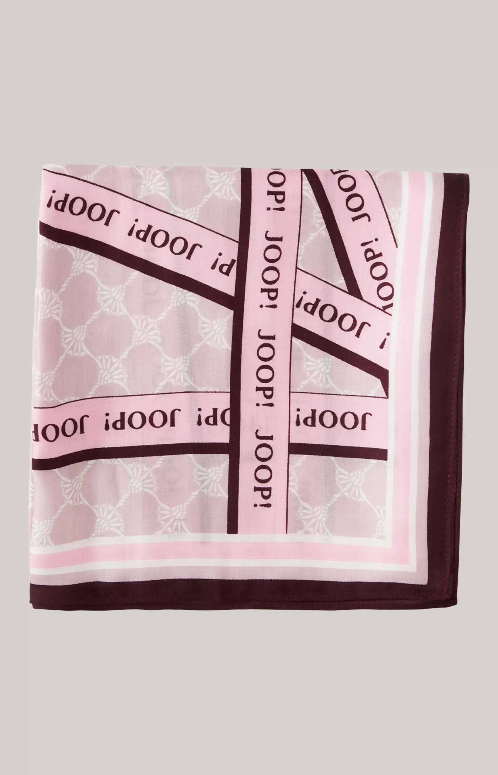 Hot JOOP! Scarf in a pattern pink