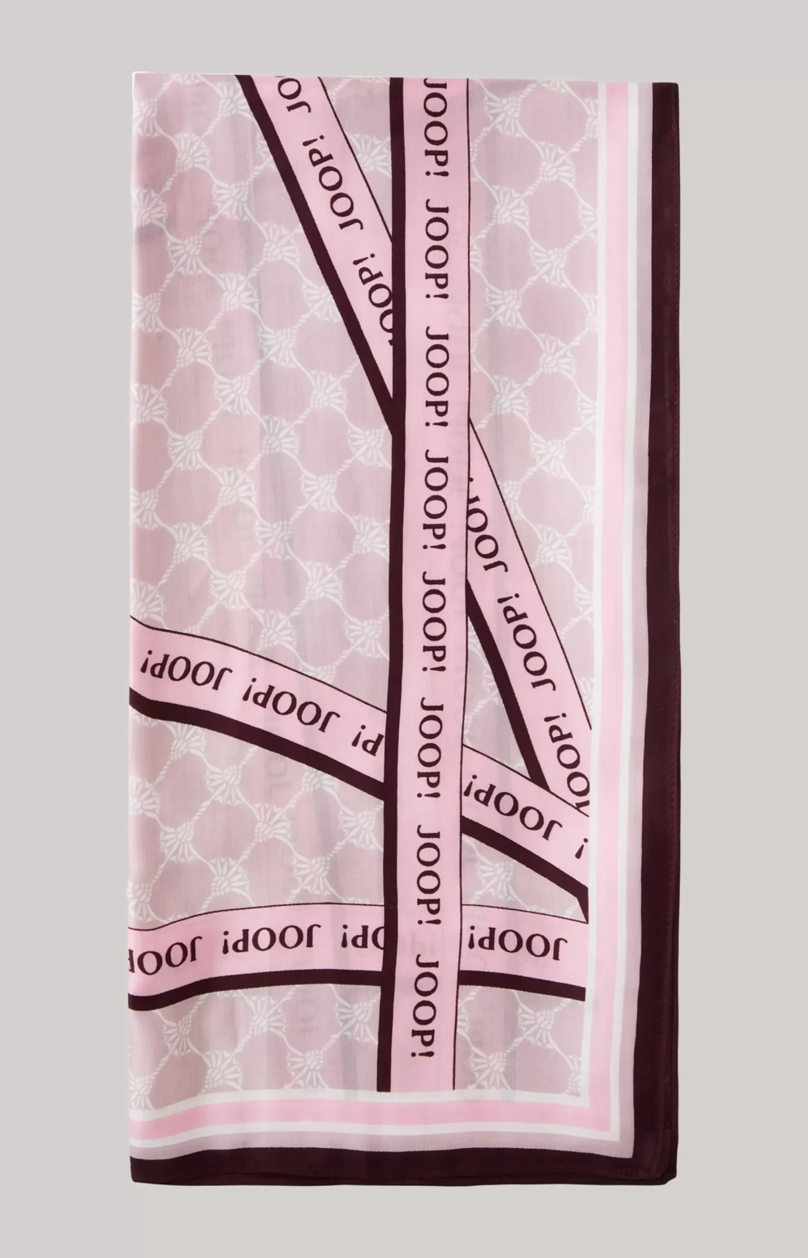 Hot JOOP! Scarf in a pattern pink