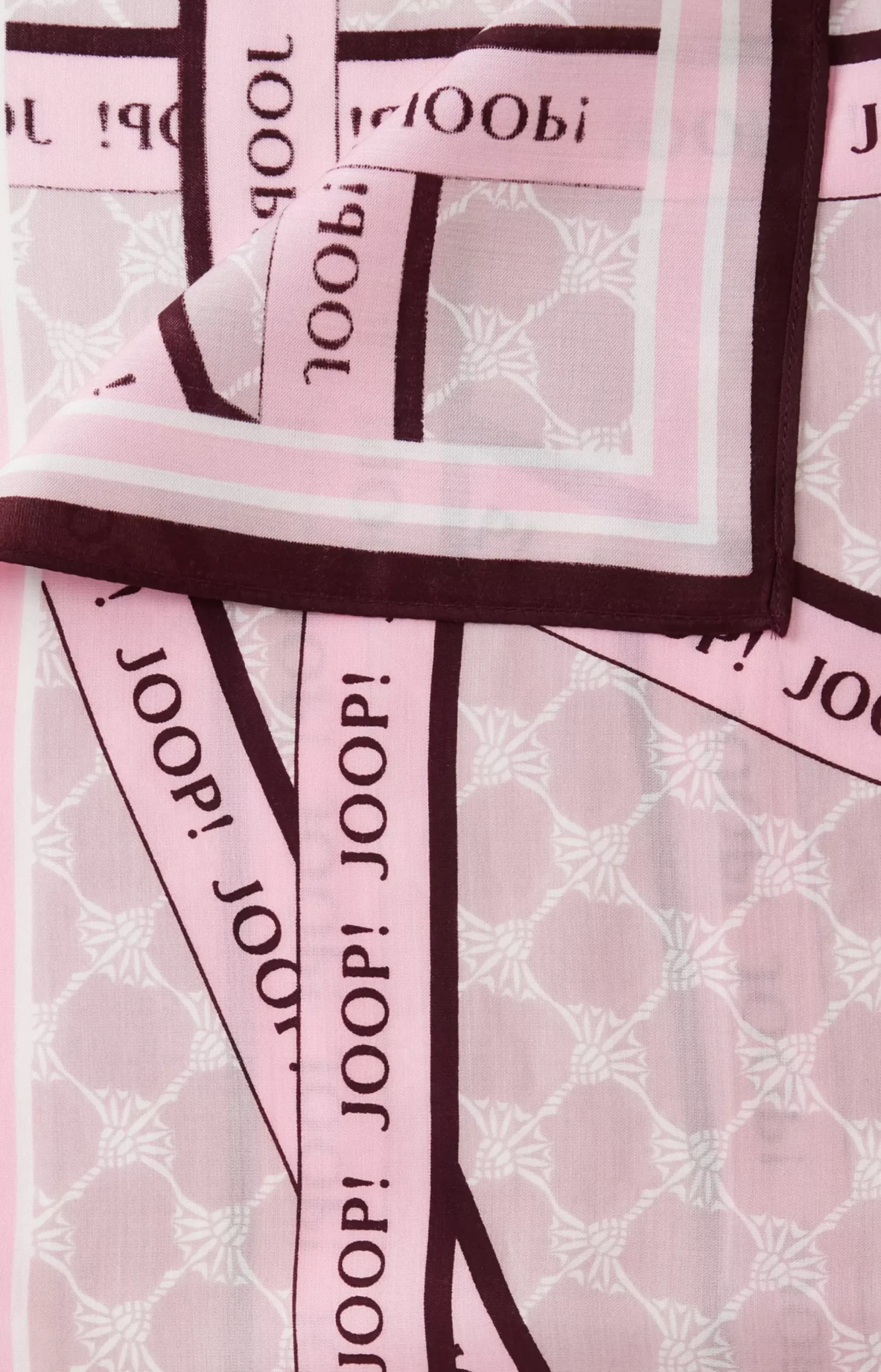 Hot JOOP! Scarf in a pattern pink