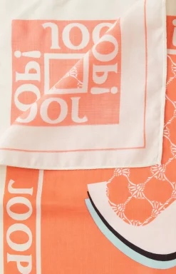 Best JOOP! Scarf in an Pattern orange