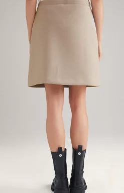 Sale JOOP! Scuba Mini Skirt in beige