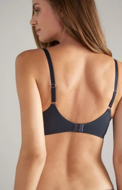 Hot JOOP! Seamless cup bra in Dark Blue stripes green 4