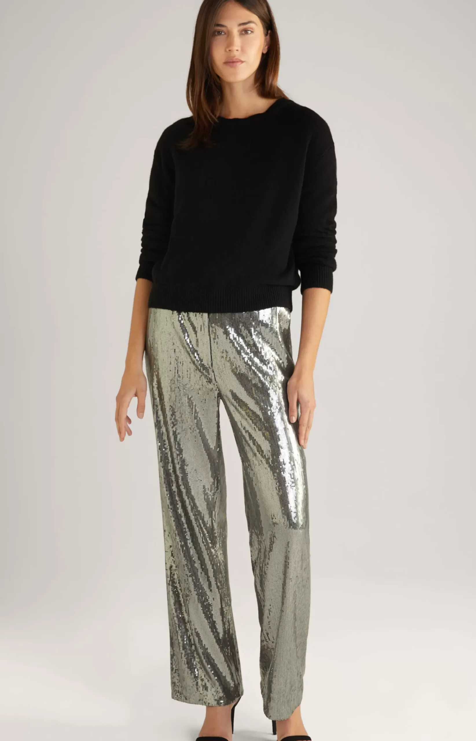 Clearance JOOP! Sequined Trousers in grey