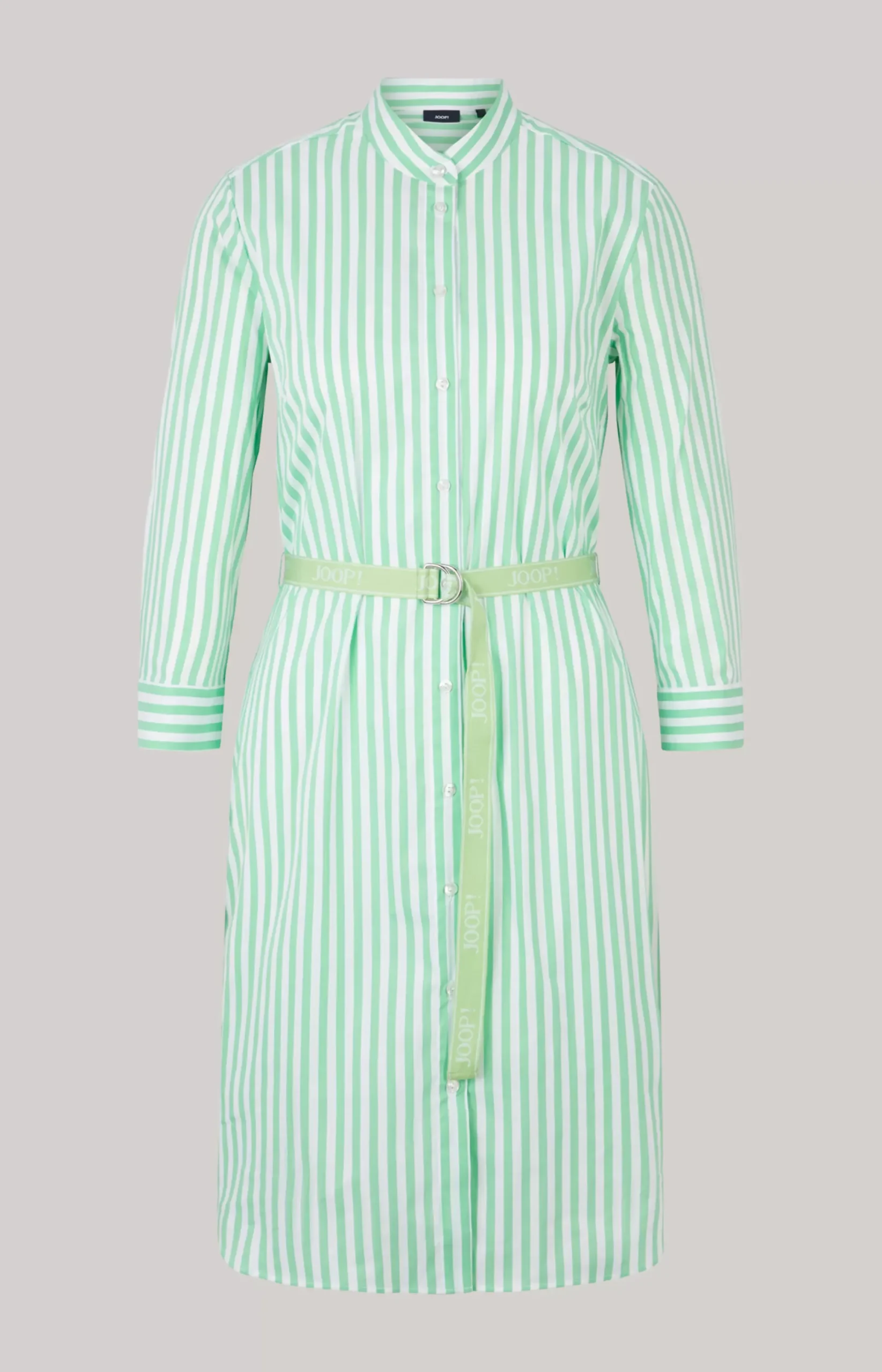 New JOOP! Shirt Dress in Stripes green/white