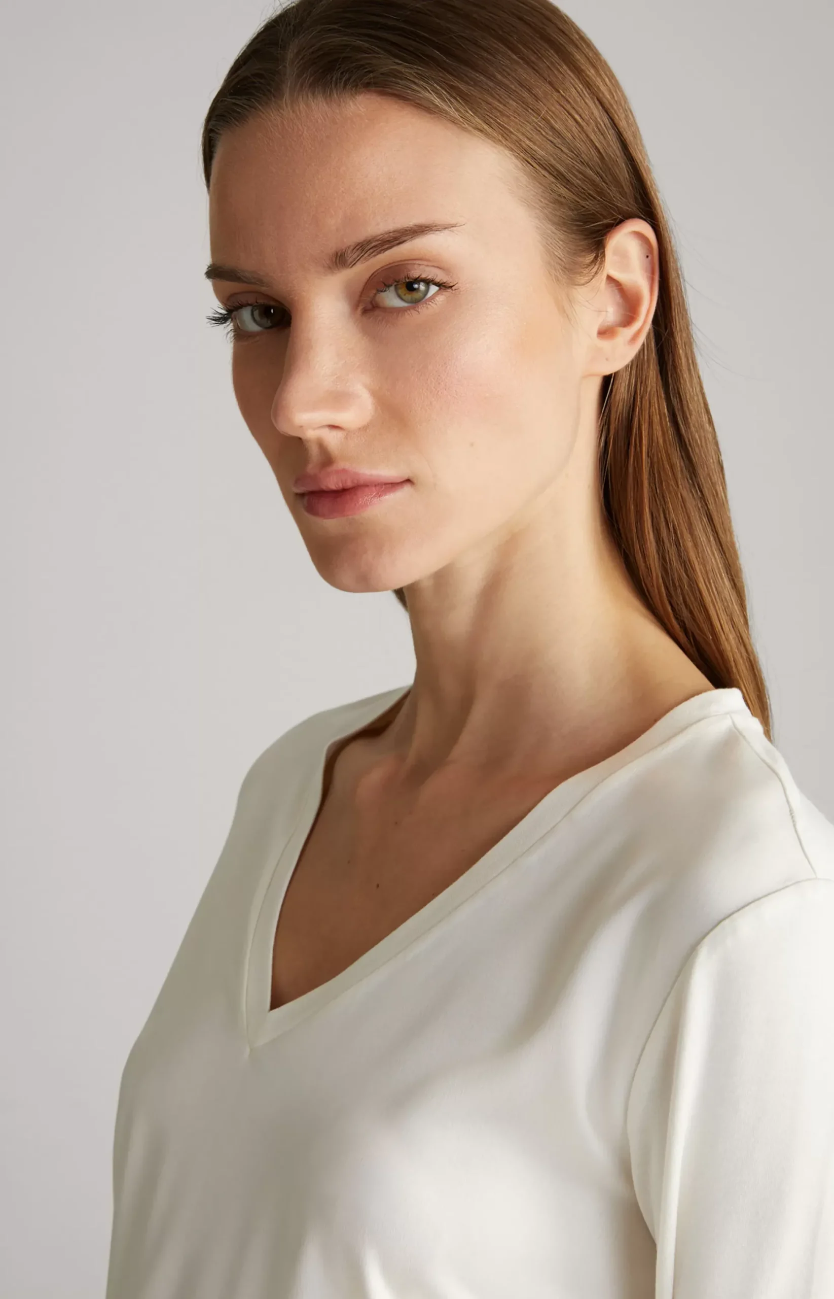Clearance JOOP! Shirt in Cream off-white