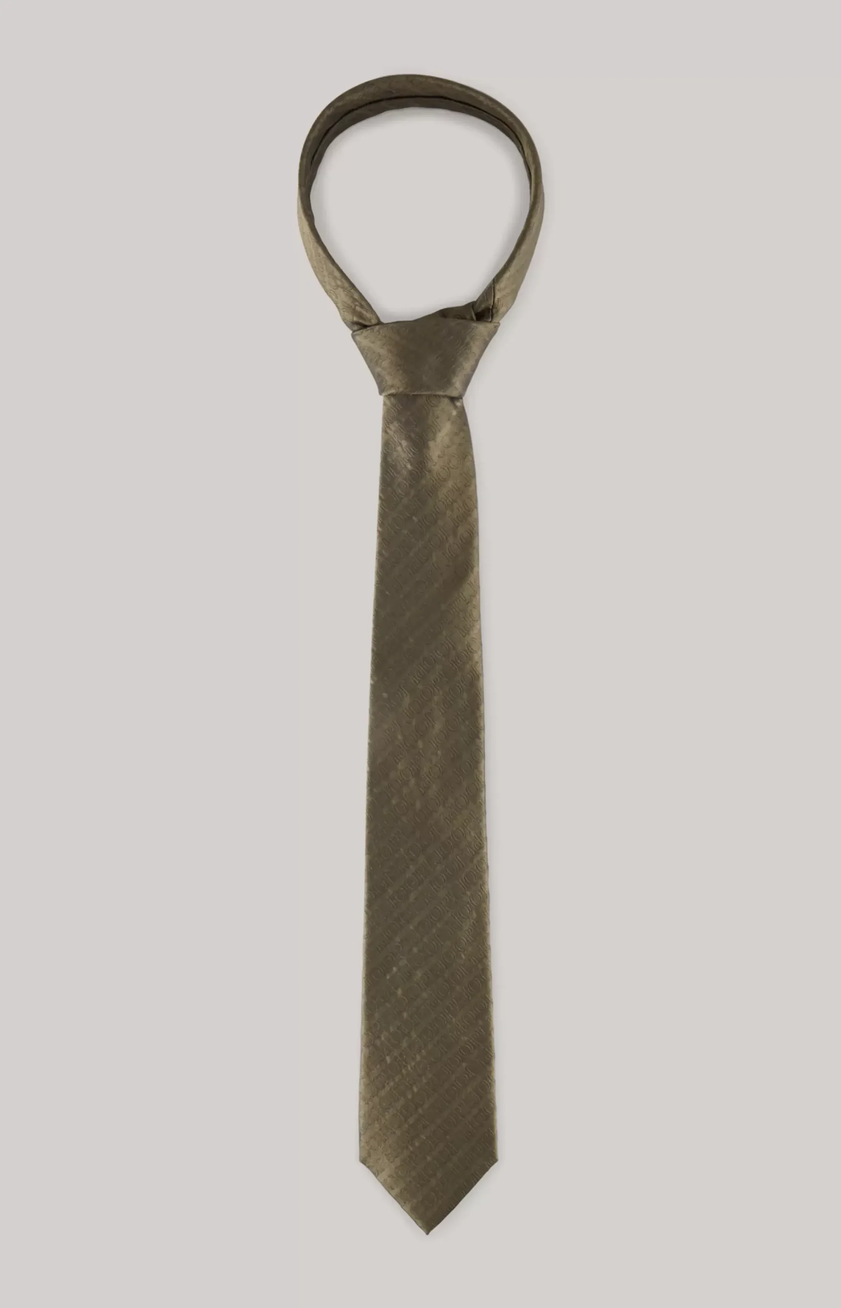 JOOP! Silk Tie in dark green