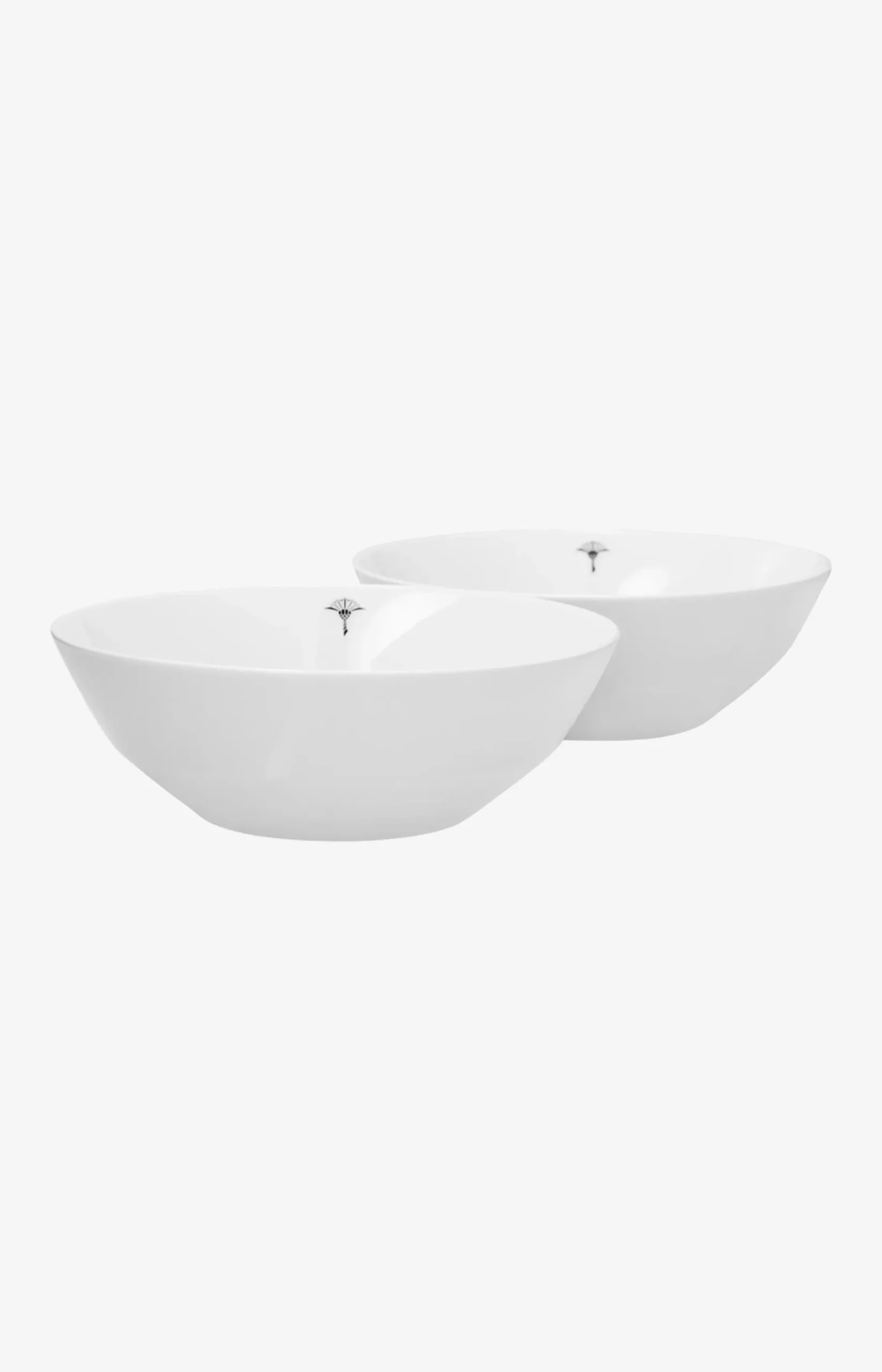 JOOP! Single Cornflower Bowl 16 cm - Set of 2 in white