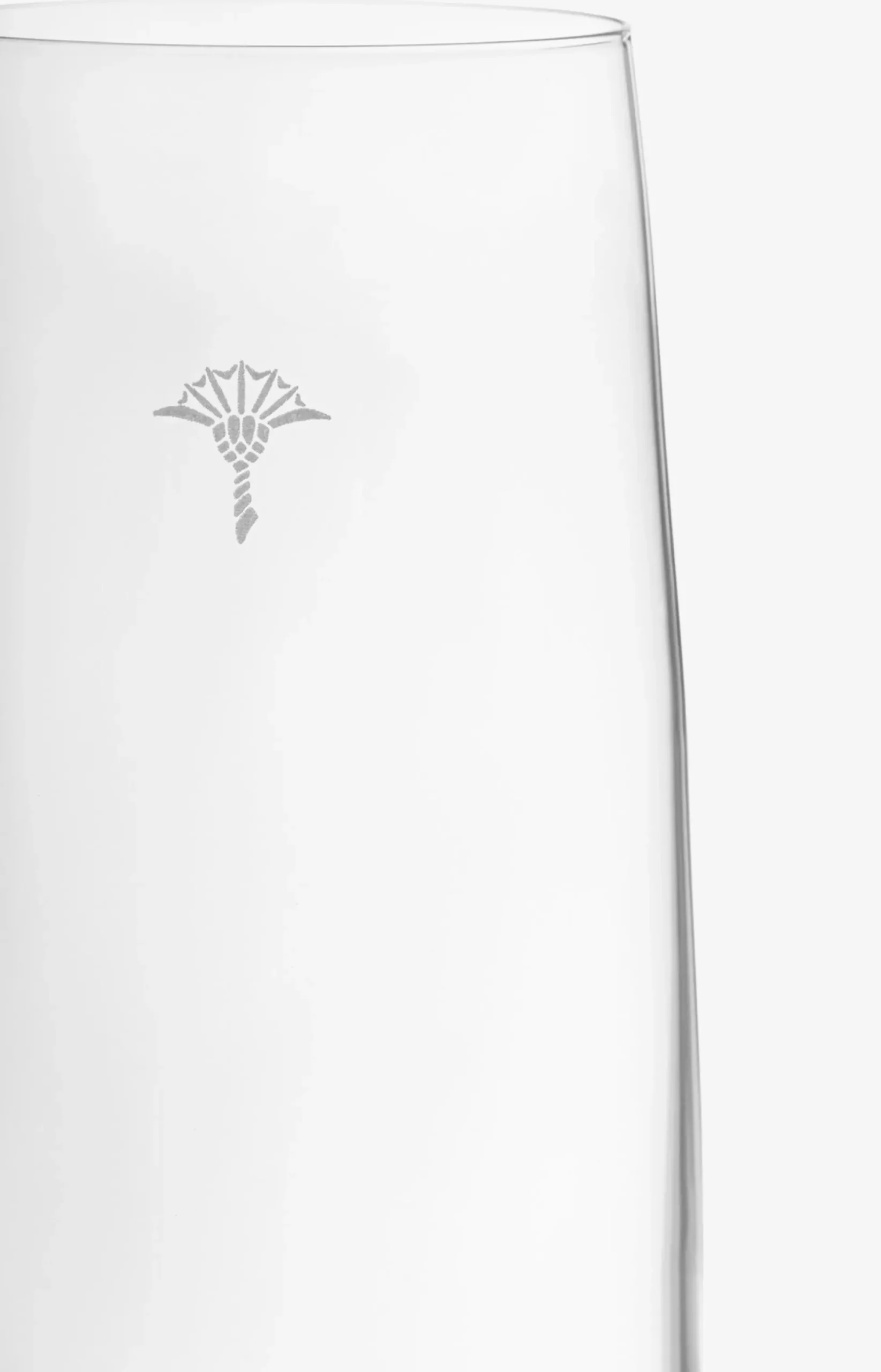 Online JOOP! Single Cornflower Champagne Glass - Set of 2 matt white