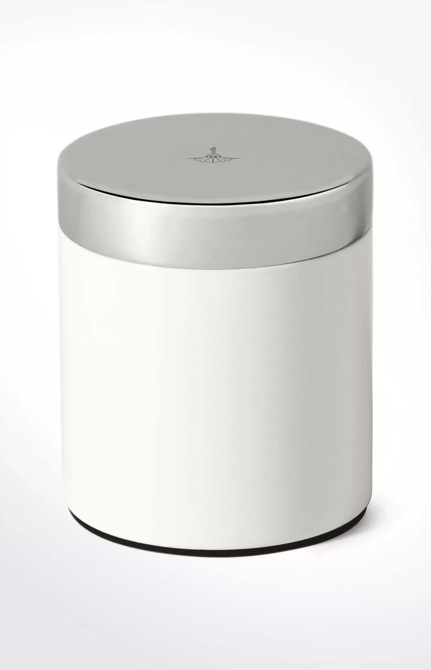 New JOOP! Small Chromeline storage box, silver/white