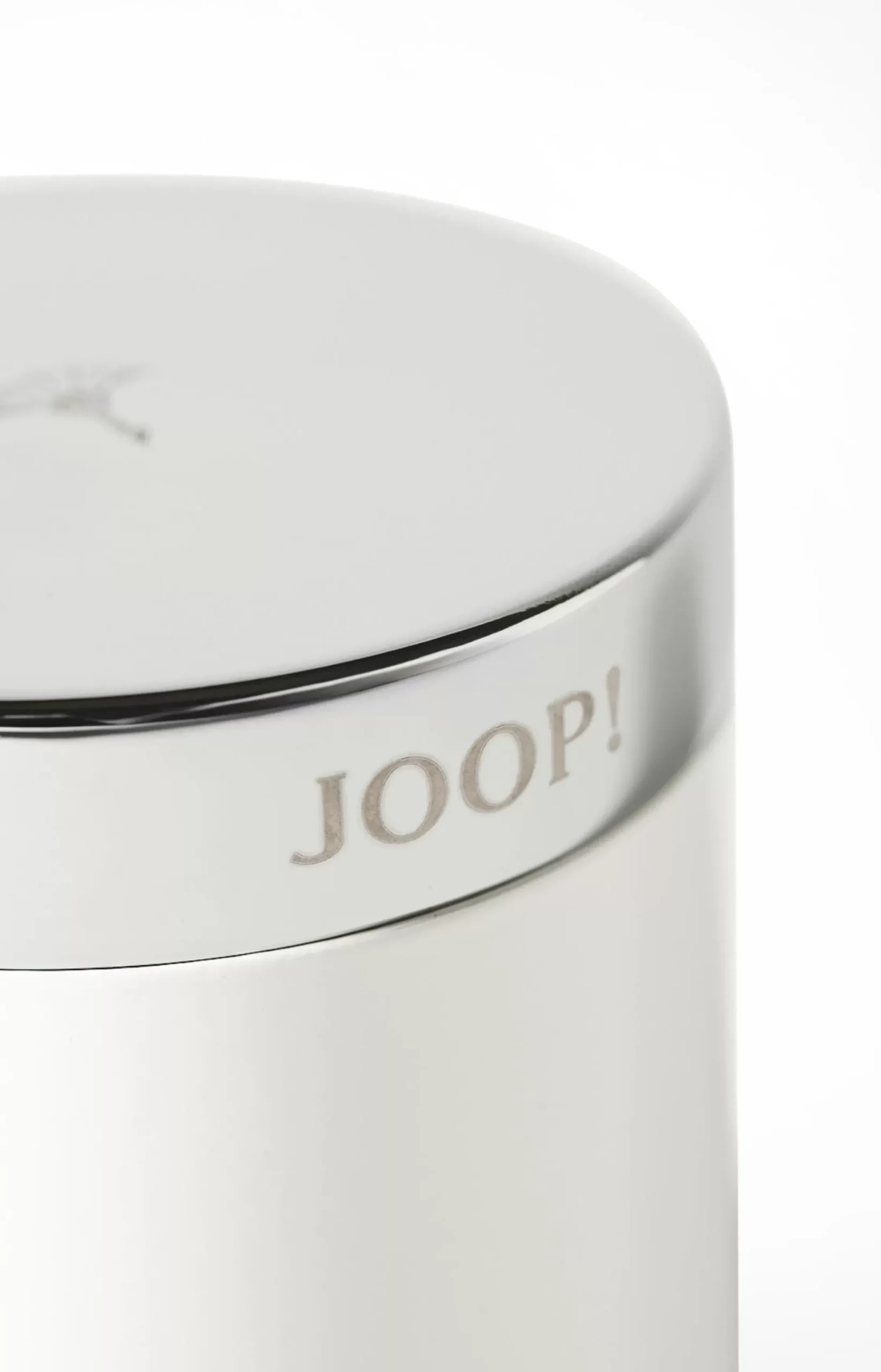 New JOOP! Small Chromeline storage box, silver/white
