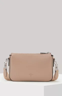 Sale JOOP! Sofisticato Jasmina Leather Shoulder Bag in mauve