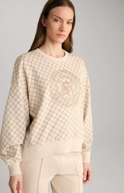 Outlet JOOP! Sweatshirt in a Pattern beige