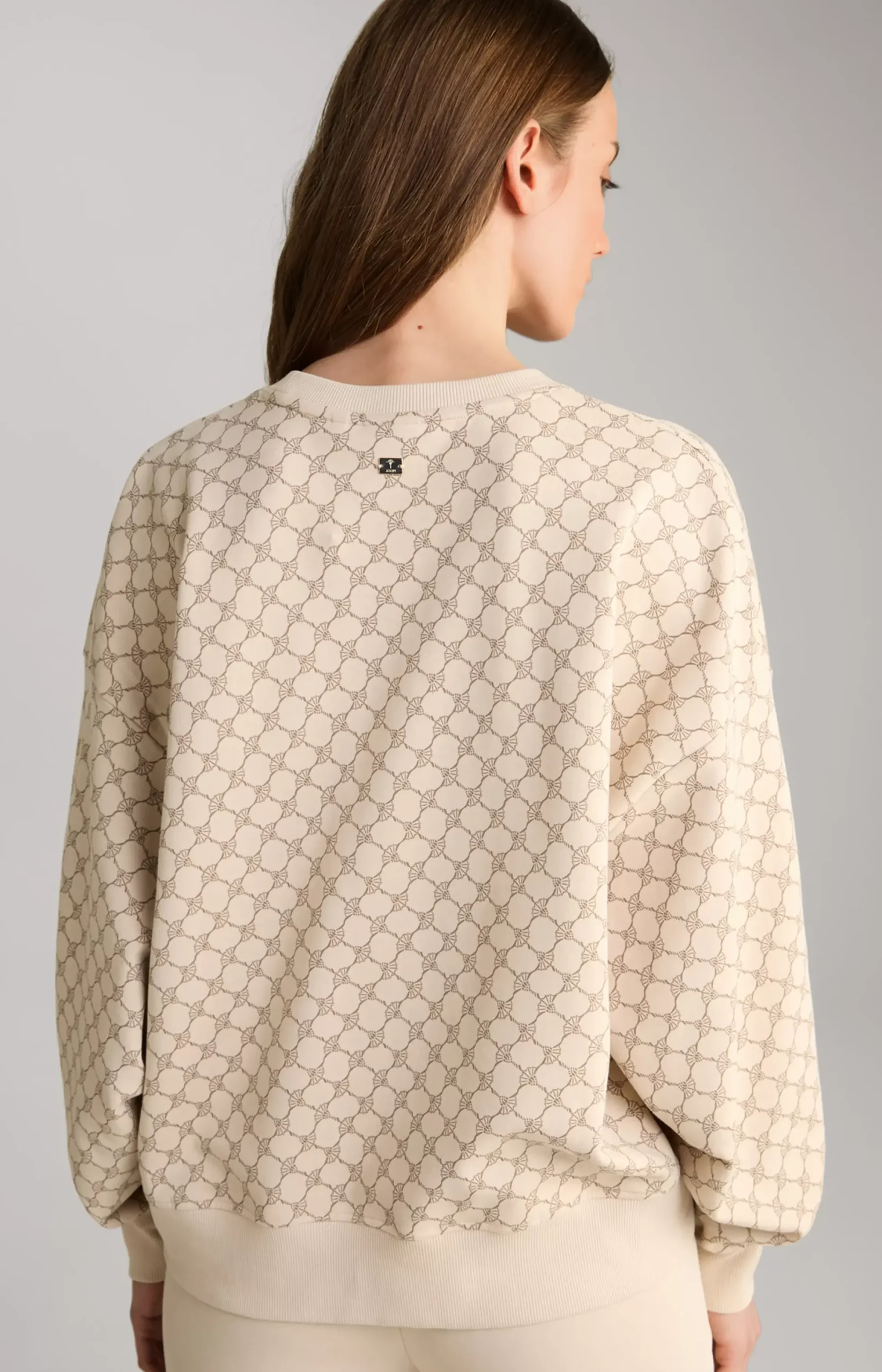 Outlet JOOP! Sweatshirt in a Pattern beige
