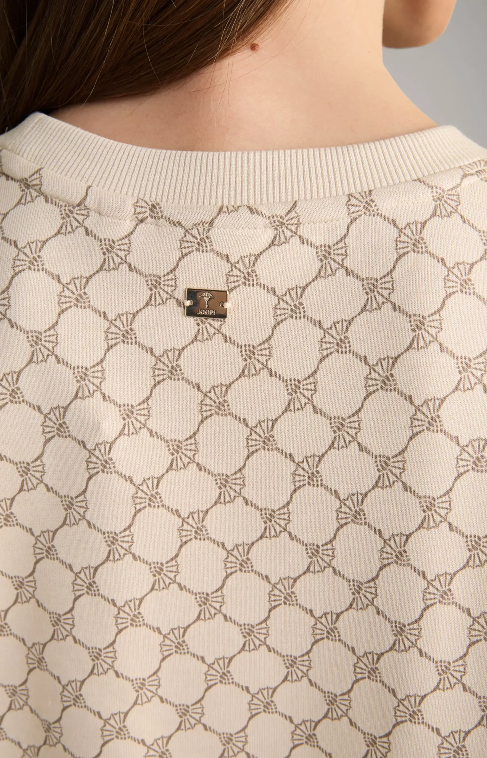 Outlet JOOP! Sweatshirt in a Pattern beige