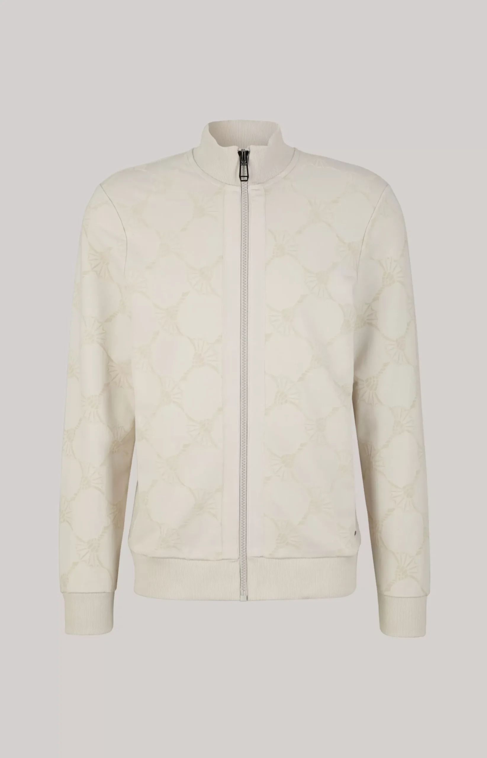 New JOOP! Tamilo Sweatshirt Jacket in off-white